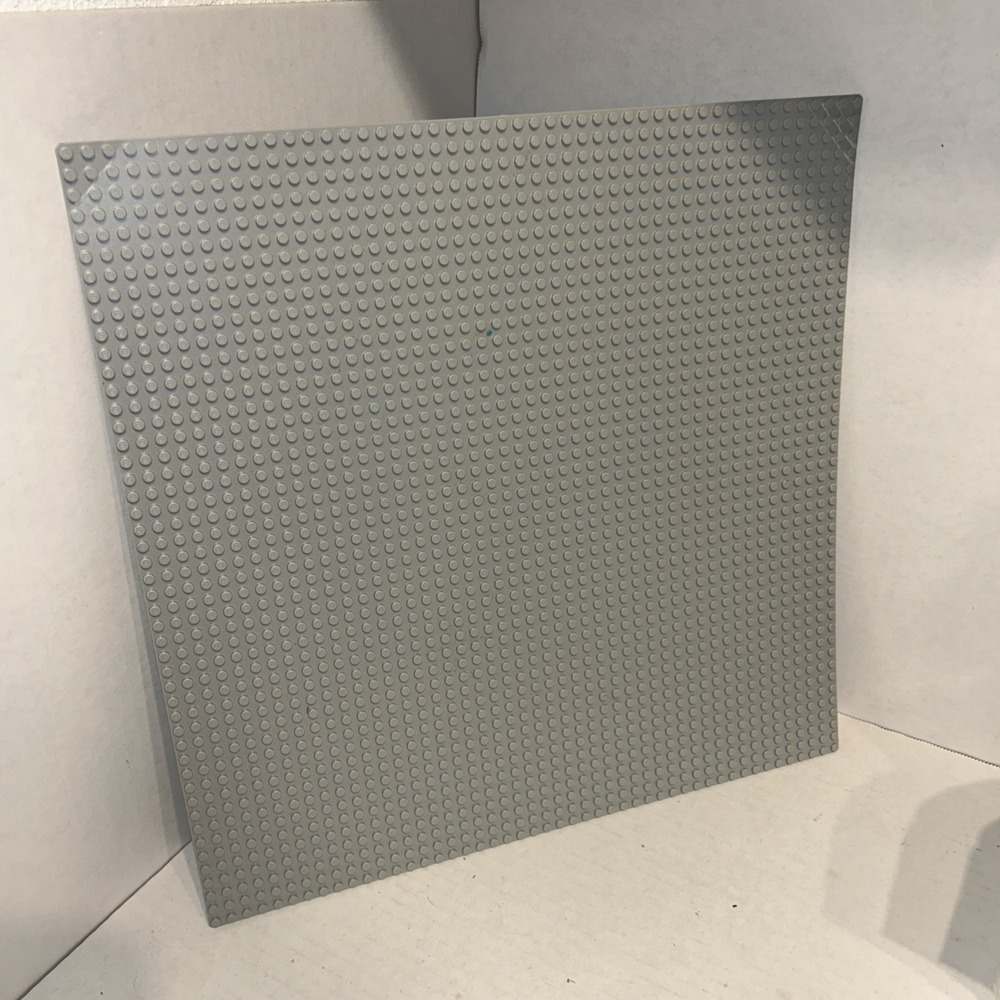 Lego Baseplate 48 x 48 Light Bluish Gray (4186) 15" x 15" Building Plate